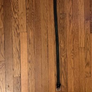 Brown belt with pattern